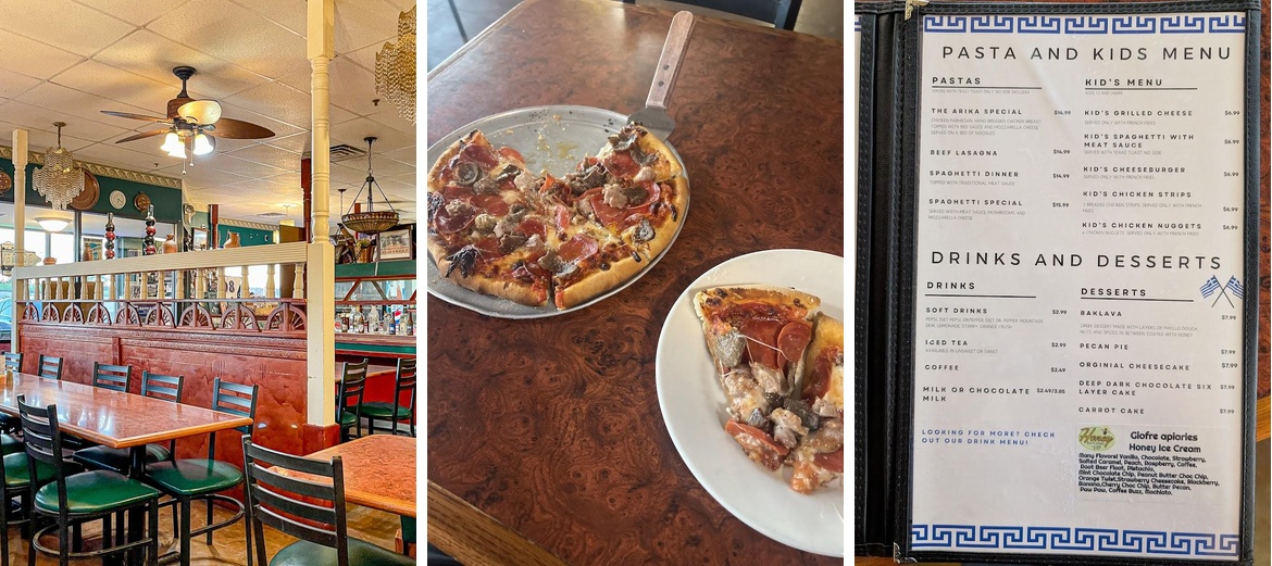 George's Pizza and Steak Menu