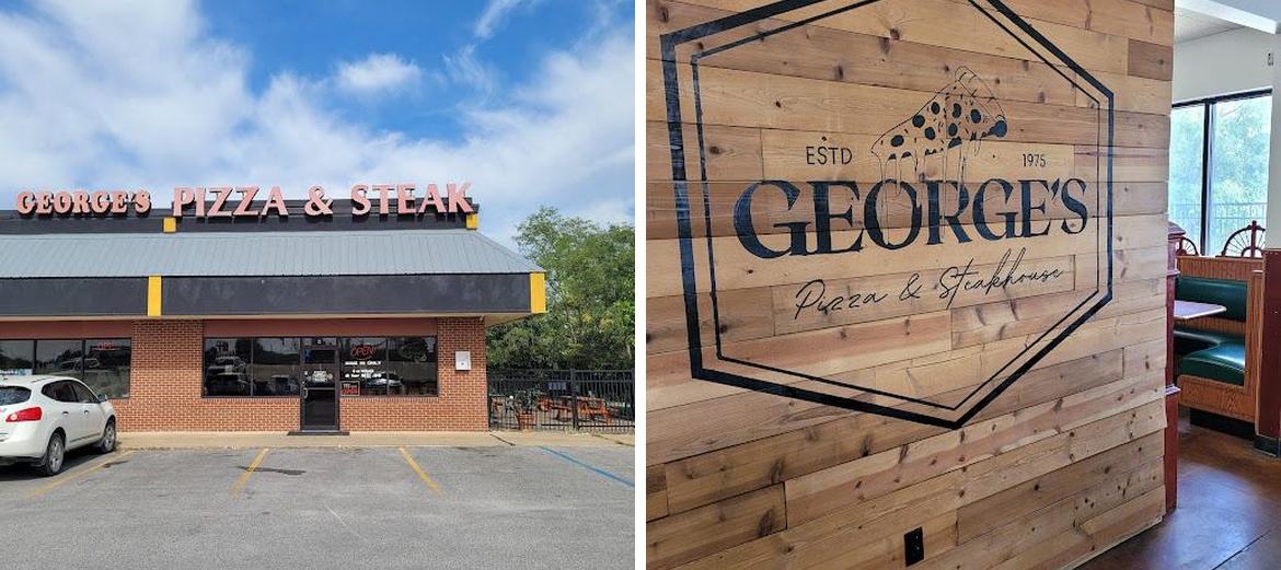 George's Pizza and Steak Menu