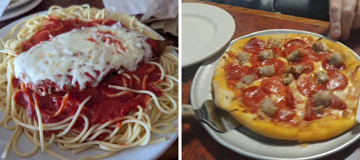 George's Pizza and Steak Menu